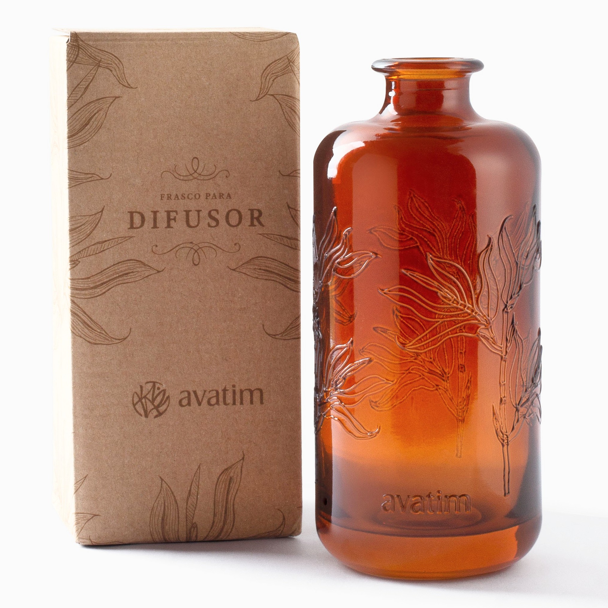 FRASCO AMBAR PARA DIFUSOR AVATIM 150 ML