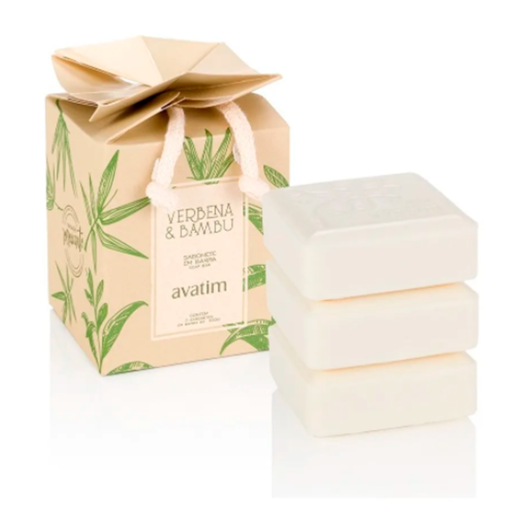 VERBENA Y BAMBU JABON EN BARRA 100 G (PC COM 3 UNID)