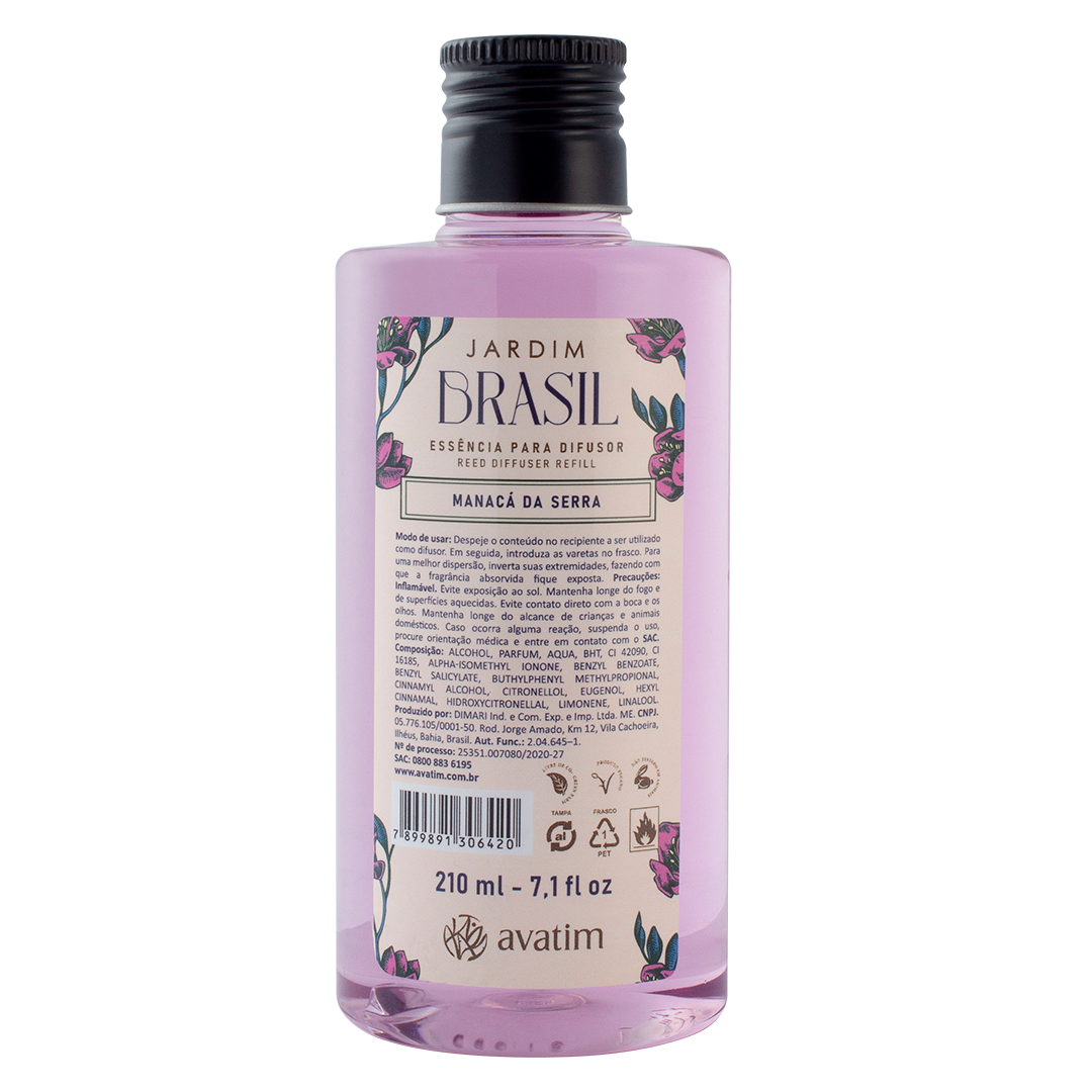MANACA DA SERRA REFIL ESENCIA PARA DIFUSOR 210 ML