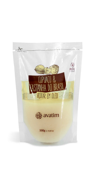 CUPUACU Y ALMENDRA REFIL AZUCAR EN ACEITE 500 ML